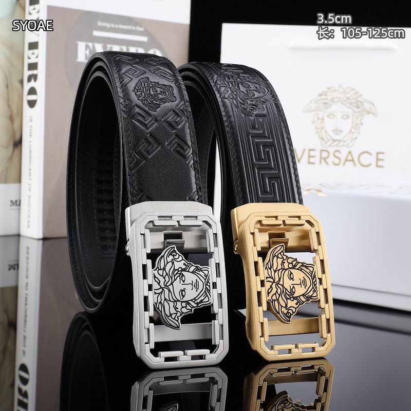 Versace belt 35mm(自动扣）105-125cm 8L529
